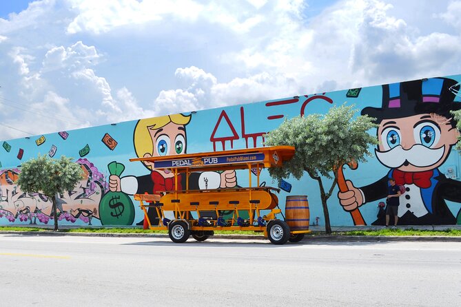 Pedal Pub Miami Wynwood Graffiti Bar Tour Individual Seats - Final thoughts