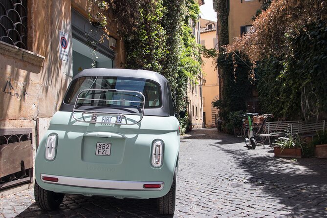Rome: Self-Guided Tour of the City in a Fiat Topolino E-Car - Practicalities and Considerations