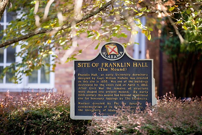 Adventurous Walking Tour of University of Alabama - FAQ