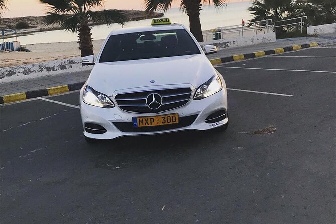 Cyprus Larnaca Airport Private Transfers to Ayia Napa 1-3 Passengers - Visualizing the Journey