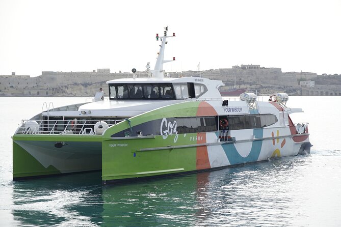 Highspeed Catamaran Crossing Between Malta and Gozo - Weather and Cancellation Policy