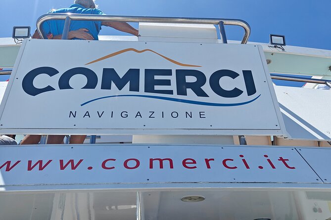 Lipari Volcano Sciara By Day - The Experience on the Boat
