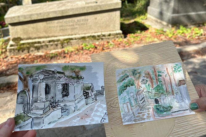 Père Lachaise Cemetery Art: Watercolor Postcard Workshop in Paris - Unique Aspects That Make It Stand Out