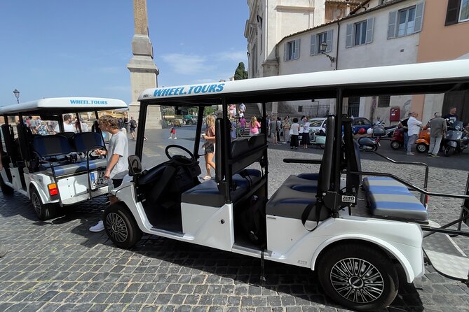 Rome Highlights City Tour by Golf Cart with Gelato - FAQ