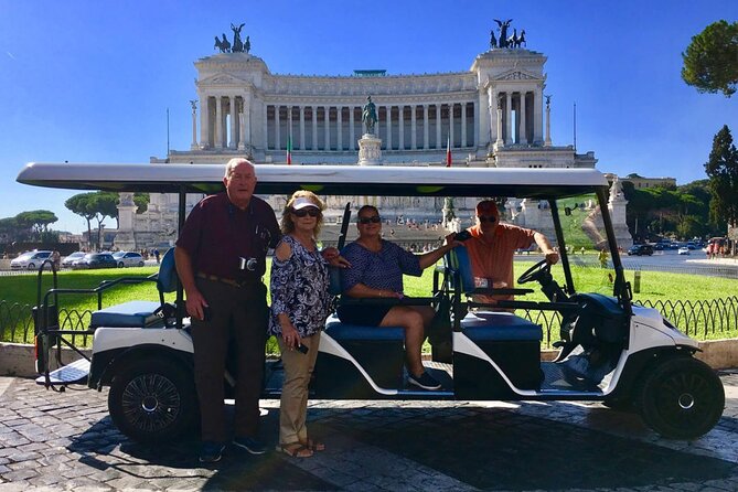 Rome: Private/Semi Private 4 Hours Golf Cart SightseeingTour - FAQ