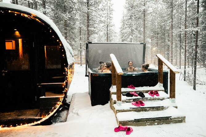 Rovaniemi Sauna World with a Hot Tub, Jacuzzi and Cold Pool - FAQs