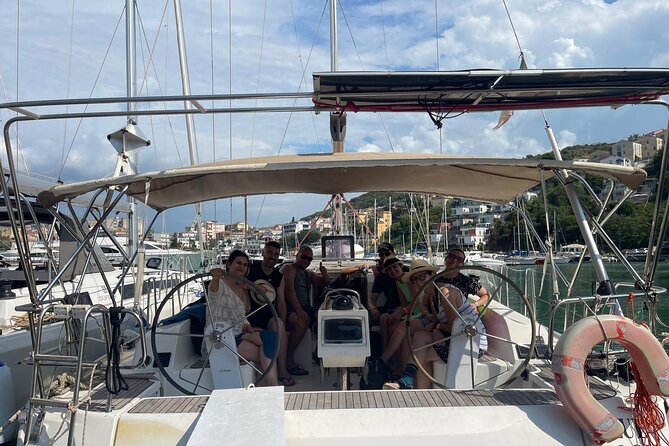 Sailing boat with aperitif at sunset in Cilento - The Sum Up