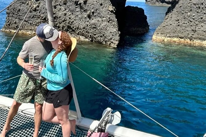Santorini Catamaran Cruise  5-Hour Private Sailing Experience - FAQ