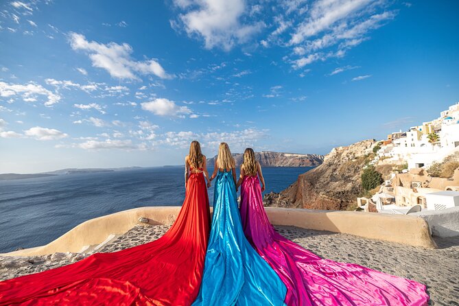 Santorini: Flying Dress Professional Photography *Dress Included* - Practical Tips for Booking