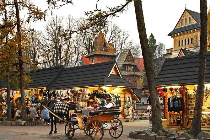 Zakopane Private Tour with Thermal Pools and Pickup from Krakow - Free Time on Krupowki Street