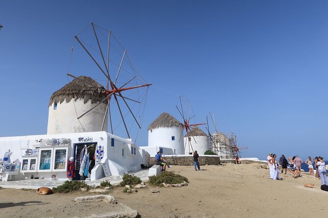 4Hours Mykonos Adventure Walk in Town & Minivan Countryside Tour - Good To Know