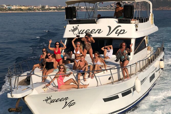 Alanya VIP Yacht Tour With Lunch and Unlimited Soft Drink - FAQ