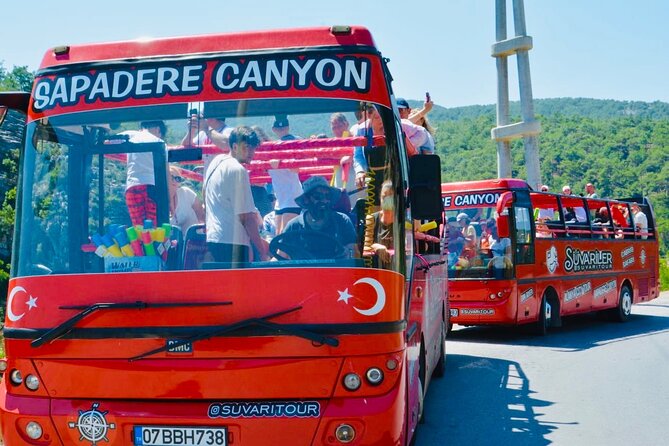 From Alanya Full-Day Sapadere Canyon Tour w/ Lunch and Transfers - FAQ