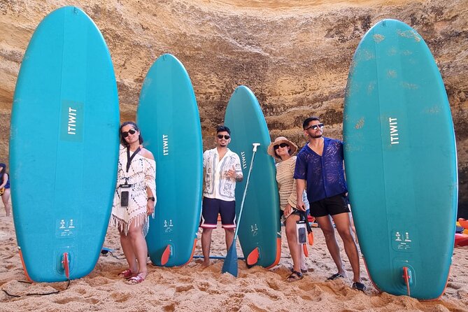 From Faro Adventure at Benagil Cave by 9 inch Paddle Board - FAQ