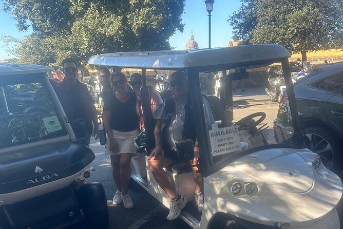 Rome in Golf Car a Private Trip between History and Beauty - FAQ