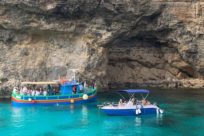 Full Day Private charter to Crystal & Blue Lagoon, Caves & Gozo - FAQ