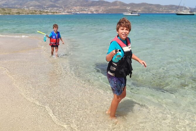 Half day cruise between the Turquoise Shades with Paros Sail - FAQ
