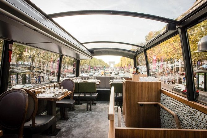 Paris Bustronome Gourmet Sightseeing Lunch on a Panoramic Bus - The Review Highlights