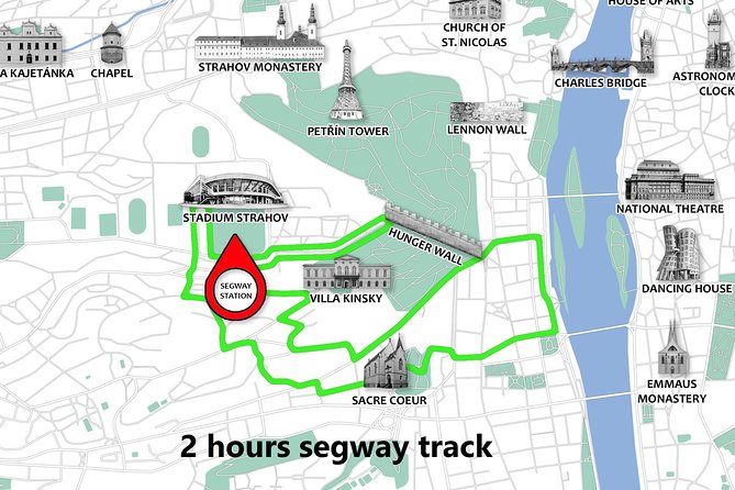 Prague Segway Tour with A Local Guide & Hotel Pick Up - FAQs