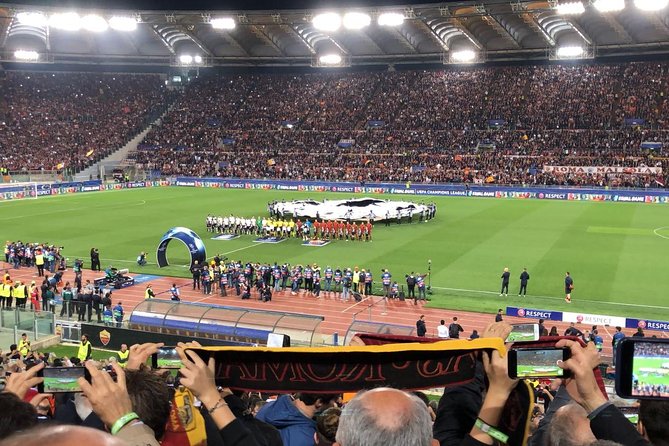 VIP Tickets and Seats to AS ROMA game with Gourmet Buffet and Open Bar - Additional Details