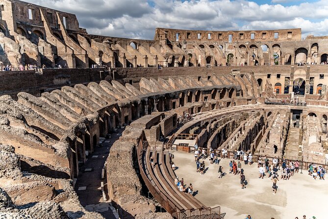 Colosseum Only with Gladiator's Arena Access, Small Group Tour - Frequently Asked Questions