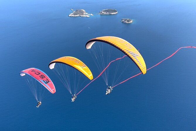 Tandem Paragliding Flight with Cable Car Transfer to Kemer Region - The Sum Up  