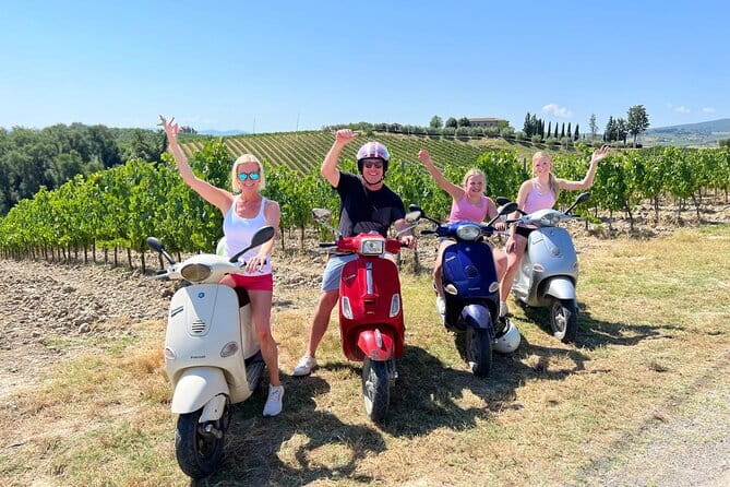 Afternoon Tuscany Vespa Tour from Florence with Wine Tasting - Good To Know