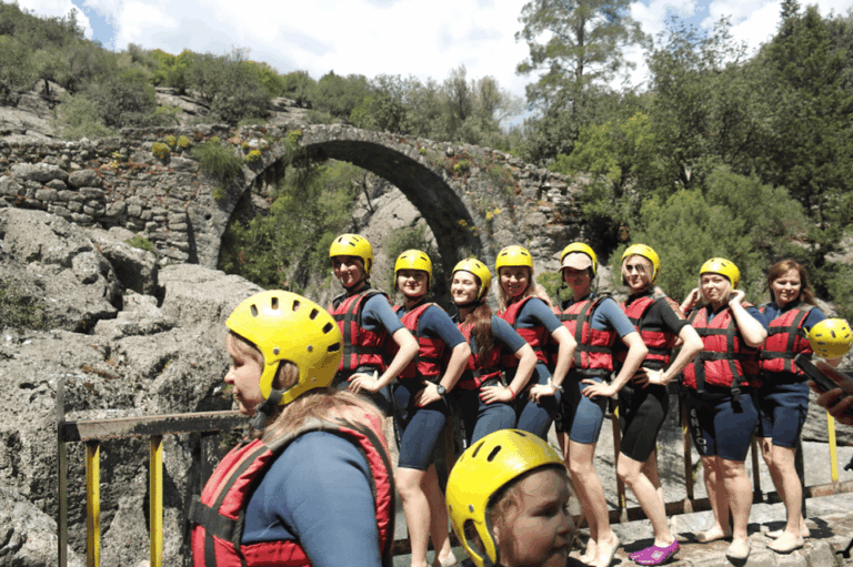 Alanya/City of Side: River Rafting & Eagle Canyon Jeep Tour