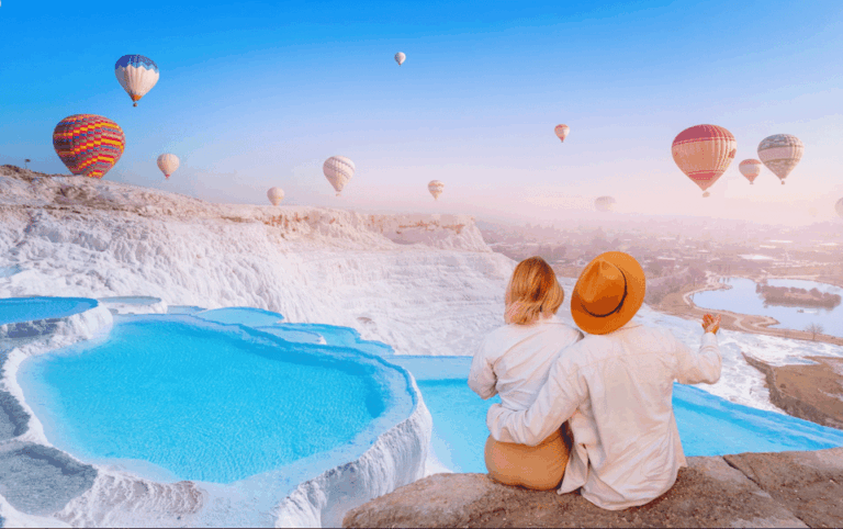 Alanya: Guided Pamukkale Tour with Breakfast, Lunch, Dinner