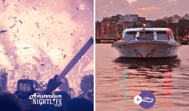 Amsterdam: Cruise & Nightlife Ticket with Drinks