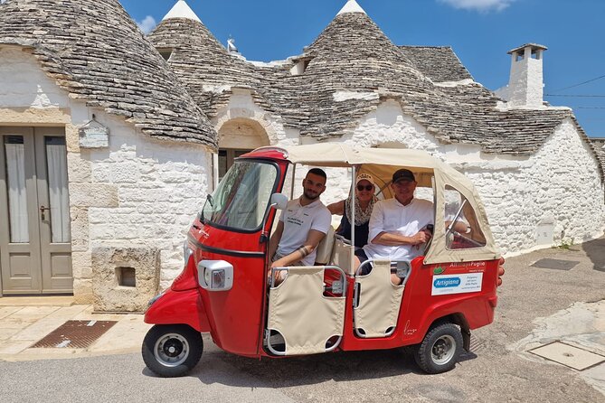 Audio Tour Alberobello with Bee Calessino/ e-Vespa /Fiat Mickey Mouse - Good To Know  
