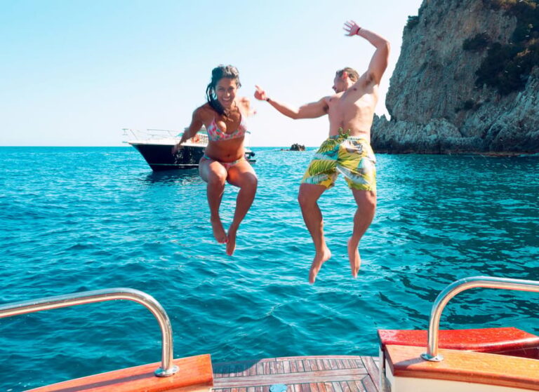 Capri: Fun & Swim half day Small Group Boat Tour