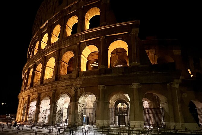 Colosseum and Roman Forum Sightseeing Area Night Walking Tour - Good To Know