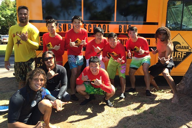 Exclusive Bodyboarding Group Lesson with Waikiki Courtesy Shuttle - FAQ