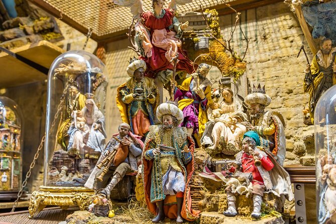 Explore the magic Nativity Scene Market with private Guide - A Detailed Look at the Naples Christmas Market Tour