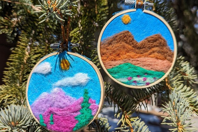 Felted Landscape Ornament Art Kit in Estes Park - Good To Know