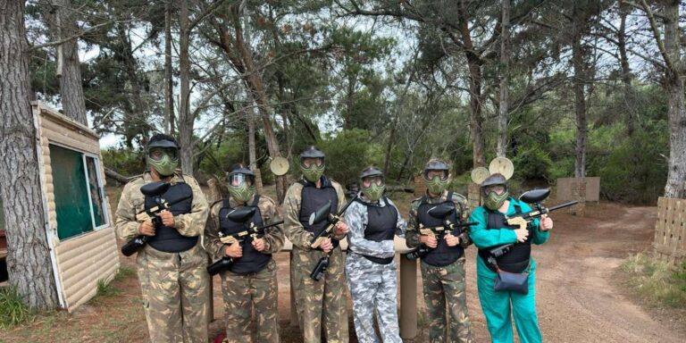 GARDEN ROUTE: PAINTBALL GAME IN WILDERNESS WITH WILDX