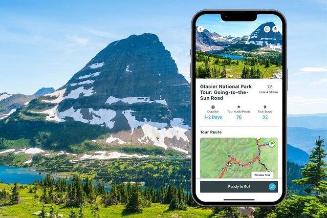 Glacier National Park Going-to-the-Sun Road Self-Guided Tour - Detailed Breakdown of the Itinerary