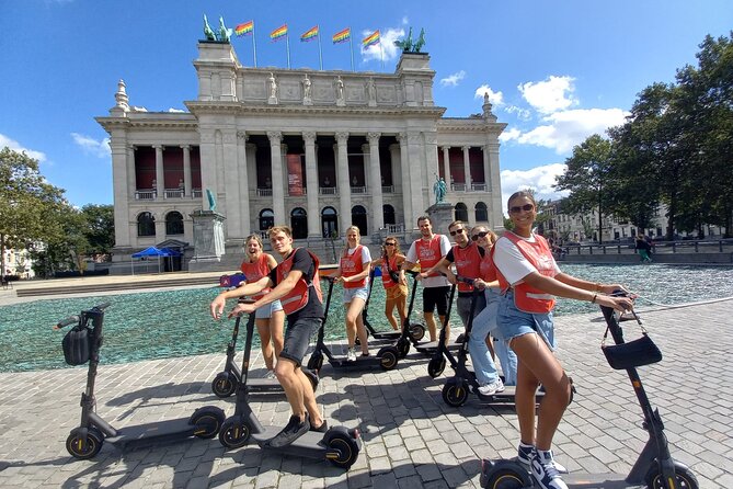 Guided E-kickscooter tour: The big five of Antwerp - Exploring Antwerp with a Guided E-Kickscooter