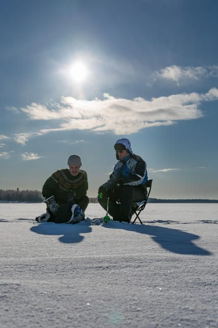 Ii: Easy family-friendly ice fishing trip to the sea - An Authentic Arctic Sea Experience