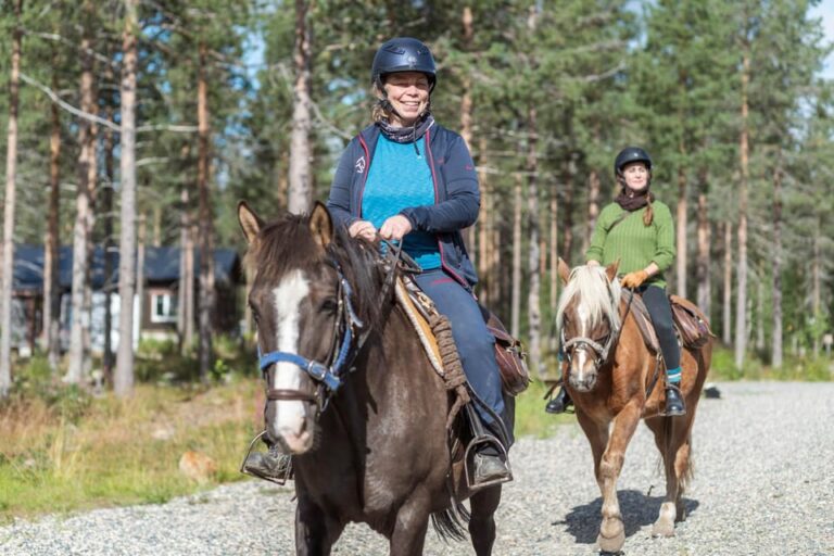 Levi: Horse Riding in the Finnish Forest