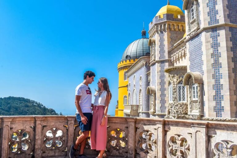 Lisbon: Sintra, Pena, Regaleira, Cabo da Roca & Cascais Tour