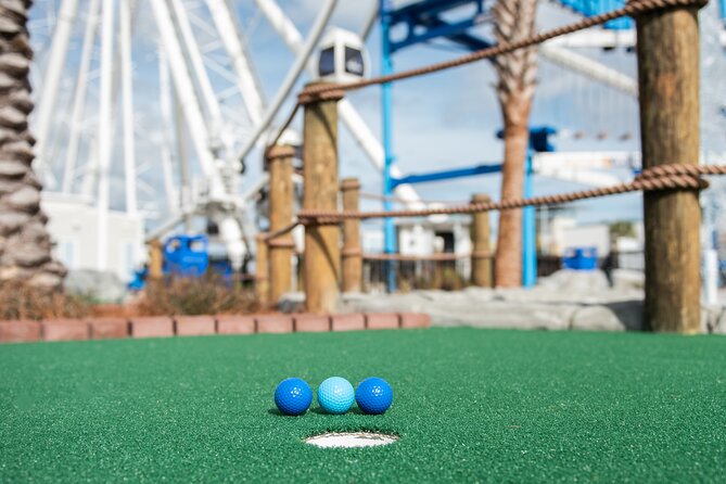 Mini Golf beneath SkyWheel Panama City Beach - Review of Mini Golf beneath SkyWheel Panama City Beach