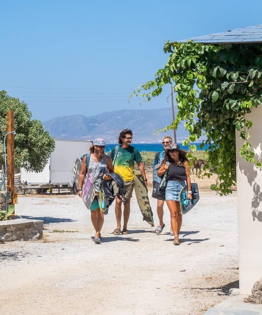 Naxos: Wingfoilling Lessons by Amouditis Kite Center - The Itinerary and What to Expect