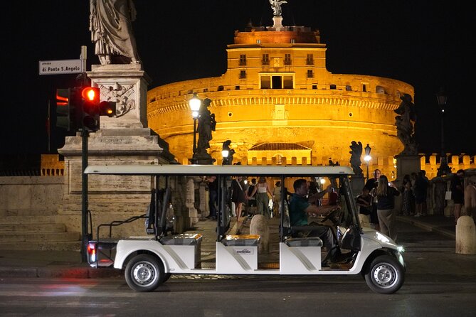 Nocturnal Rome Golf Cart / E-Calessino Tour - Good To Know