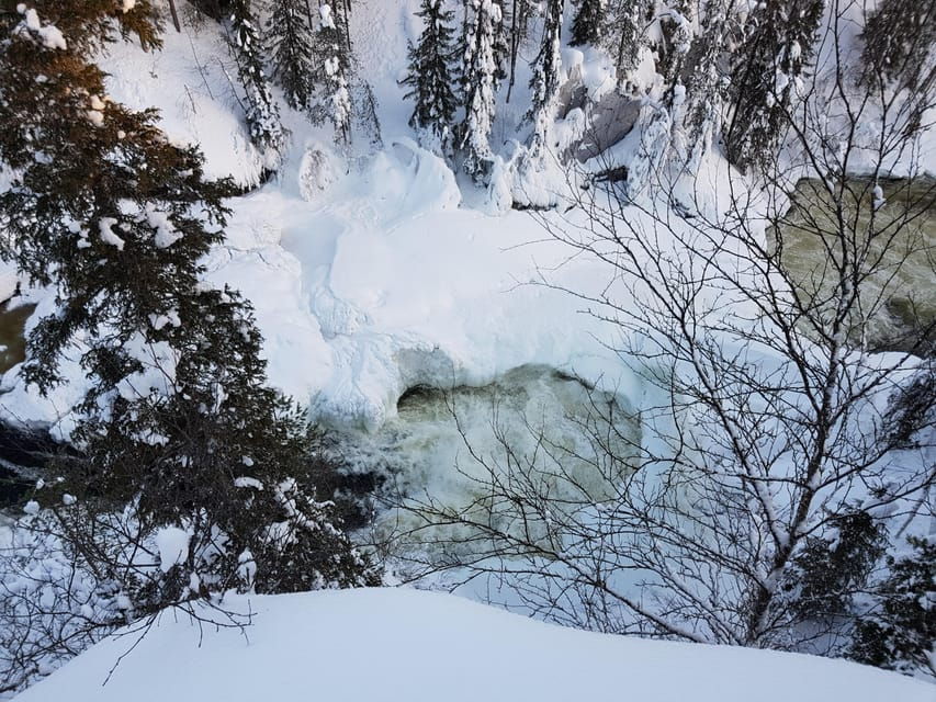 Oulanka National Park rapids with snowshoes - A Closer Look at the Snowshoeing Experience in Oulanka National Park