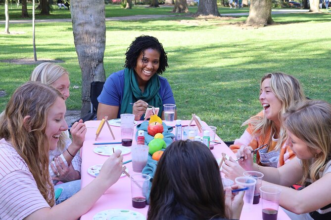Paint Tiny Canvases in Forsyth Park - Paint Tiny Canvases in Forsyth Park: A Relaxing Artistic Escape in Savannah