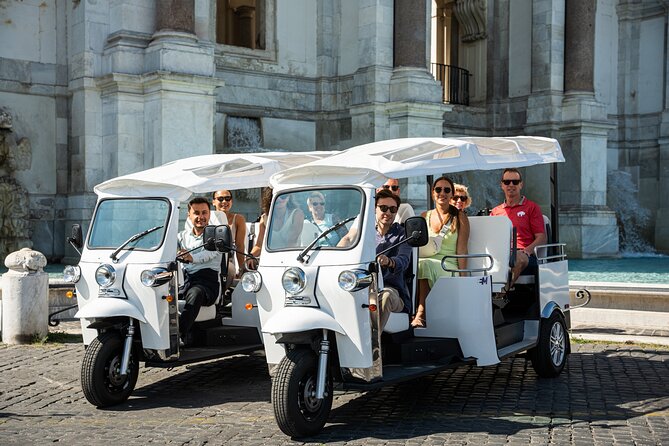 Private Electric Tuktuk Tour of Rome with Prosecco and Pickup - A Complete Look at the Private Electric Tuktuk Tour of Rome with Prosecco and Pickup