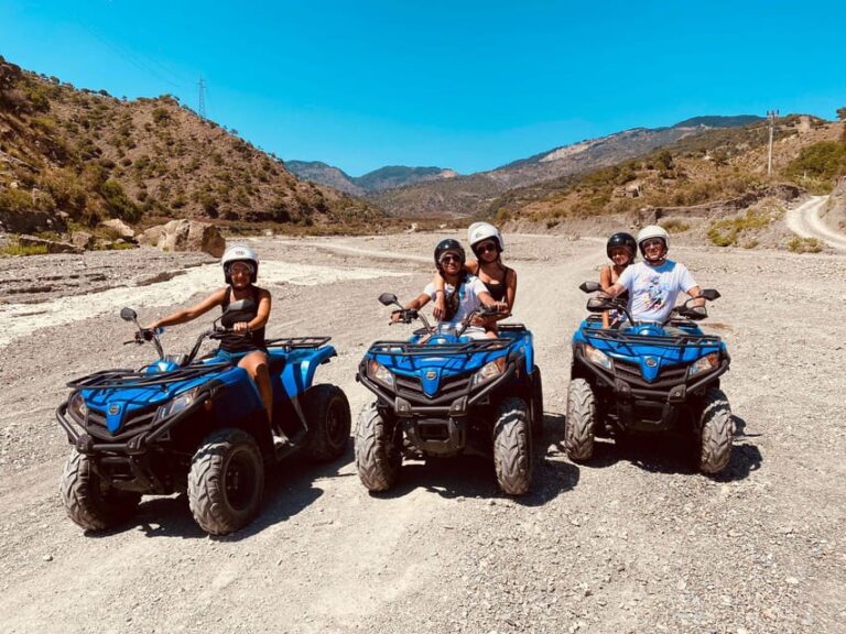 Quad bike excursion in the Alcatara Valley lasting 2 1/2 hours