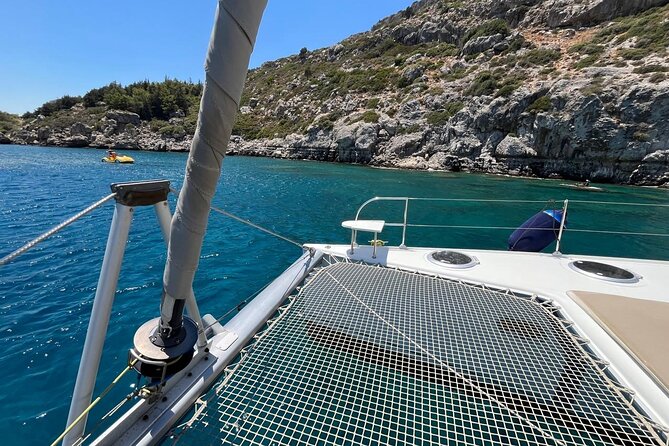 Rhodes: Half Day Sailing Catamaran Cruise with drinks - Good To Know